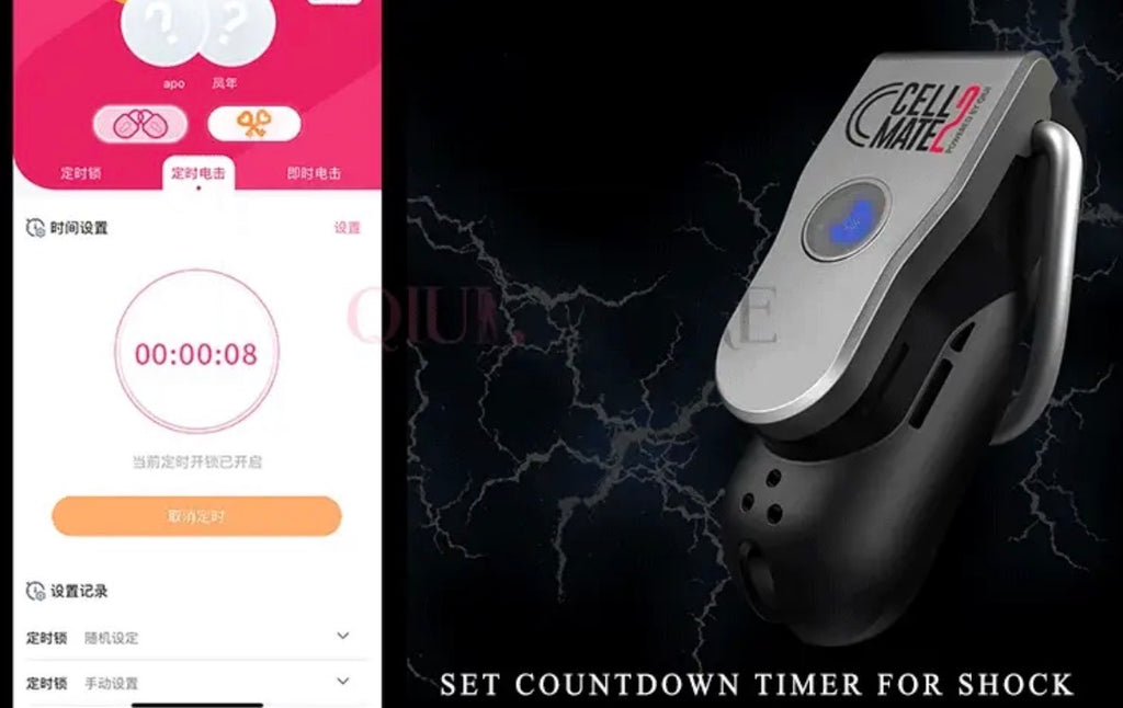 CellMate app-controlled male chastity cage/device