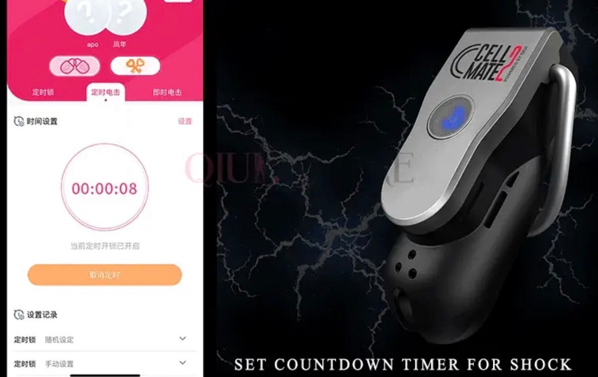 CellMate app-controlled male chastity cage/device